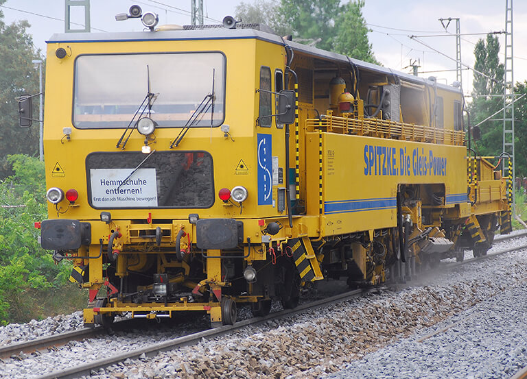 Stopf, Hebe und Richtmaschine 0932 CSM, Gleisbau Bahn